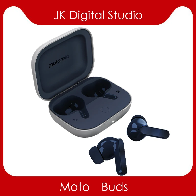 Motorola-Bluetooth 5.3ワイヤレスヘッドセット,オリジナル,新品