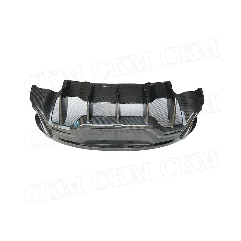 Prepreg Dry Carbon Rear Lip Diffuser Bumper Side Sps Flaps For  540C 570S 570GT 600LT Back Bumper Car Body Kits