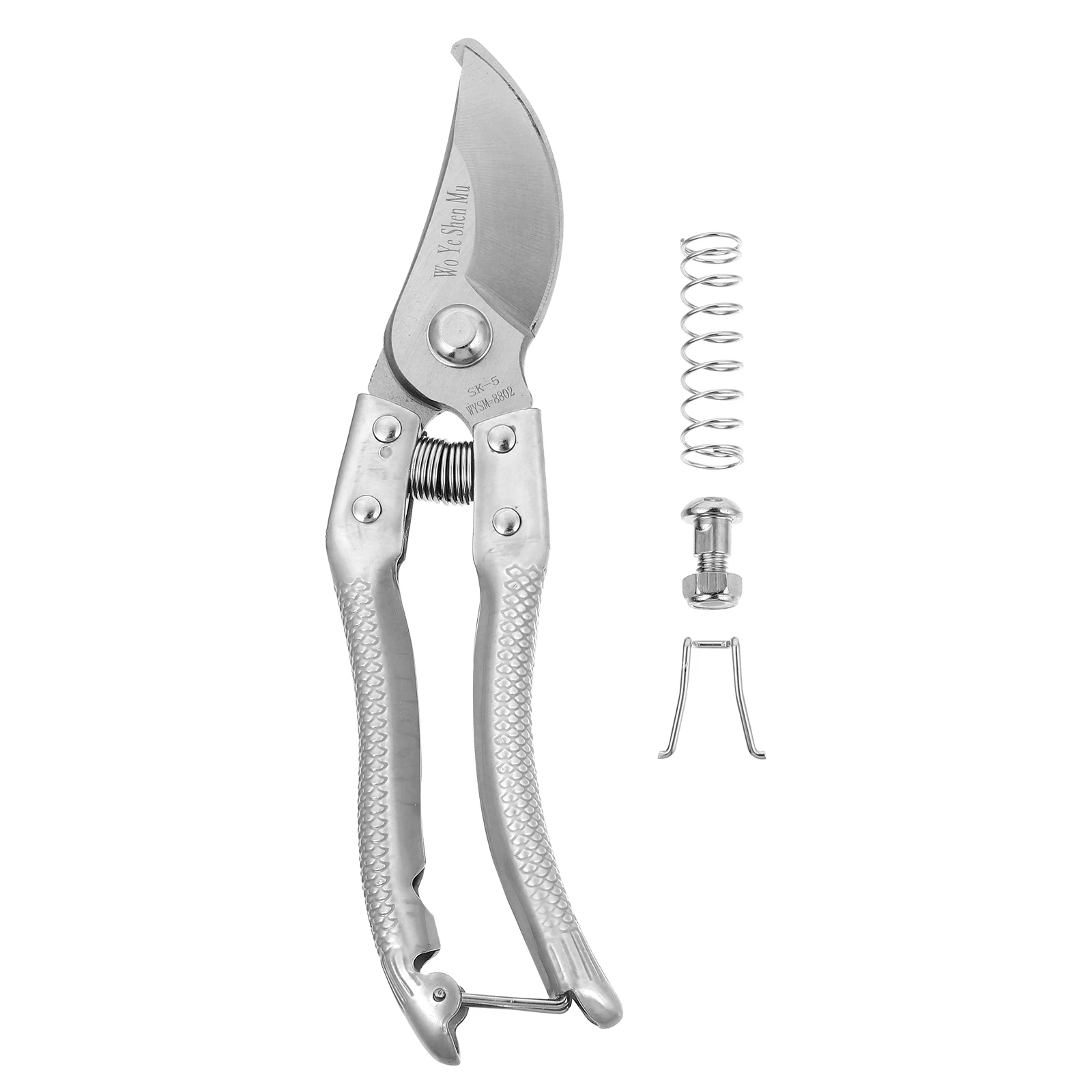 

Pruning Shears SK5 Stainless Steel Garden H Pruner Tree Trimming Tools Durable Easy Use Firm Connection Wide Range Gardening