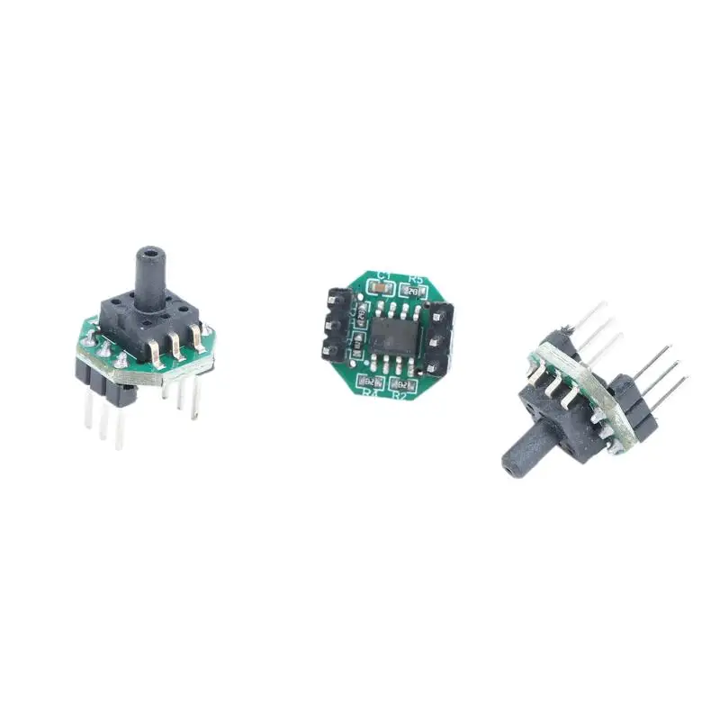 Electronic Gas Pressure Sensor Module Stable Performance 0-40kPa Compatible with Blood Pressure Monitor with Hose
