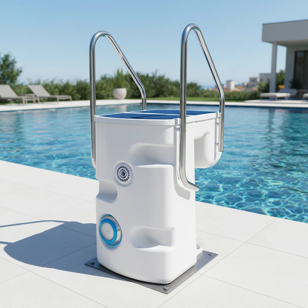 Factory Direct Sales T10/T25 Wall-Mounted Swimming Pool Filtration System Fiberglass PP Construction