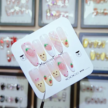 6 best sales 草莓美甲 - №2