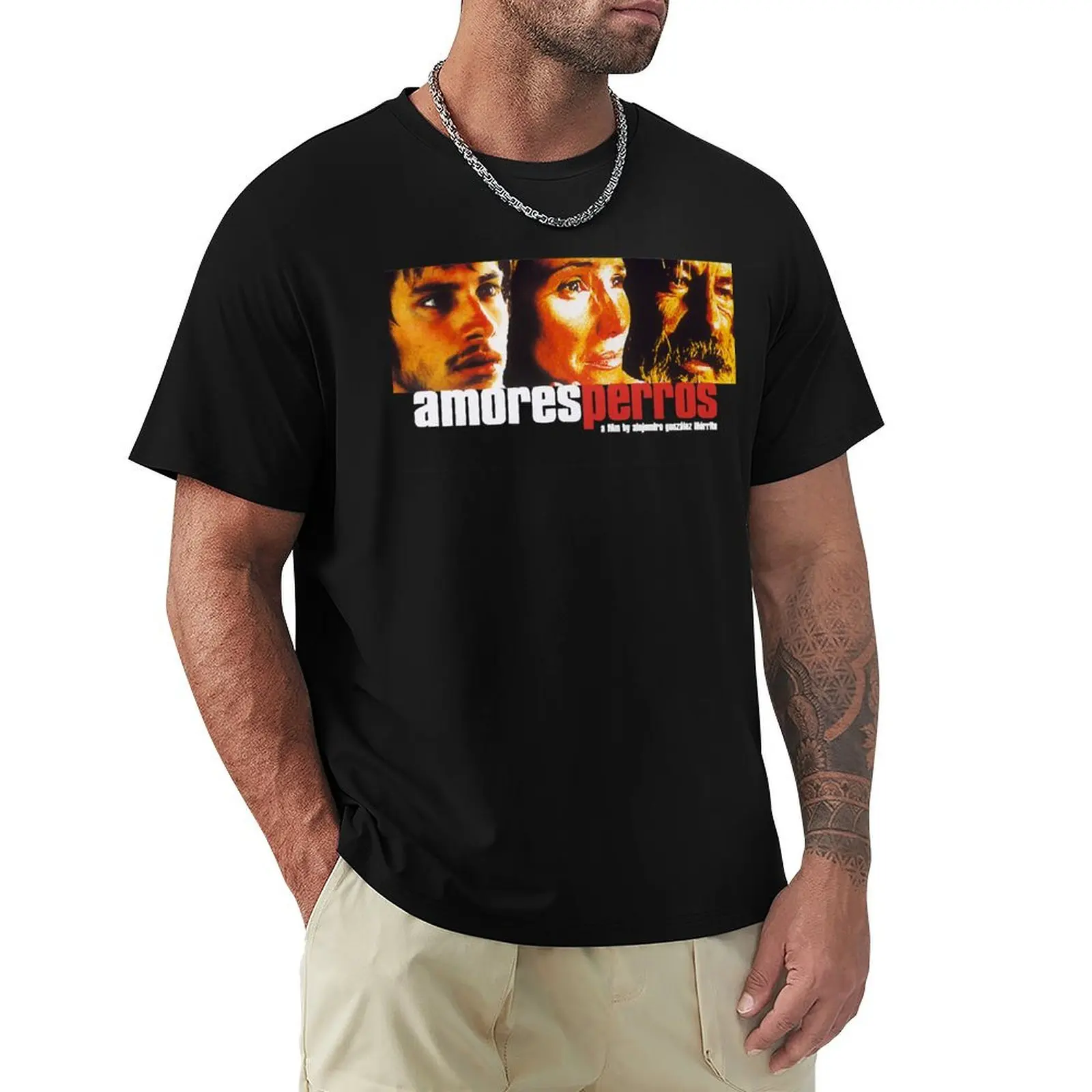 Amores Perros (alternative) Classic Classic T-Shirt Stylish Print Short Sleeve Tee