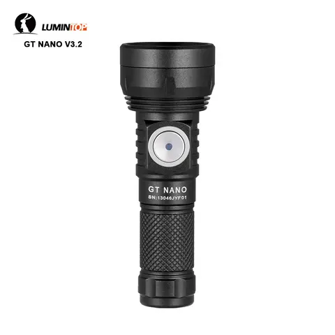 Professional Outdoor Flashlight for camping hiking Outdoor Illumination Tool Lumintop GT NANO LED flashlight 450 meters USB TYPE