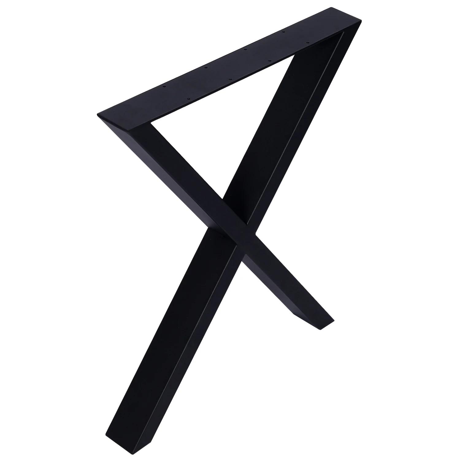 

X Table Legs 28X 24" ,Wide Metal Table Legs , Heavy Duty Steel Desk Legs Table Leg Dining Table Legs Coffee Desk Leg, Set of 2