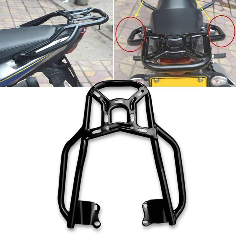 YBR250 YS250 Motorcycle Accessories Rear Luggage Carrier Rack Support Holder Saddlebag Cargo Shelf Bracket For Yamaha YBR 250