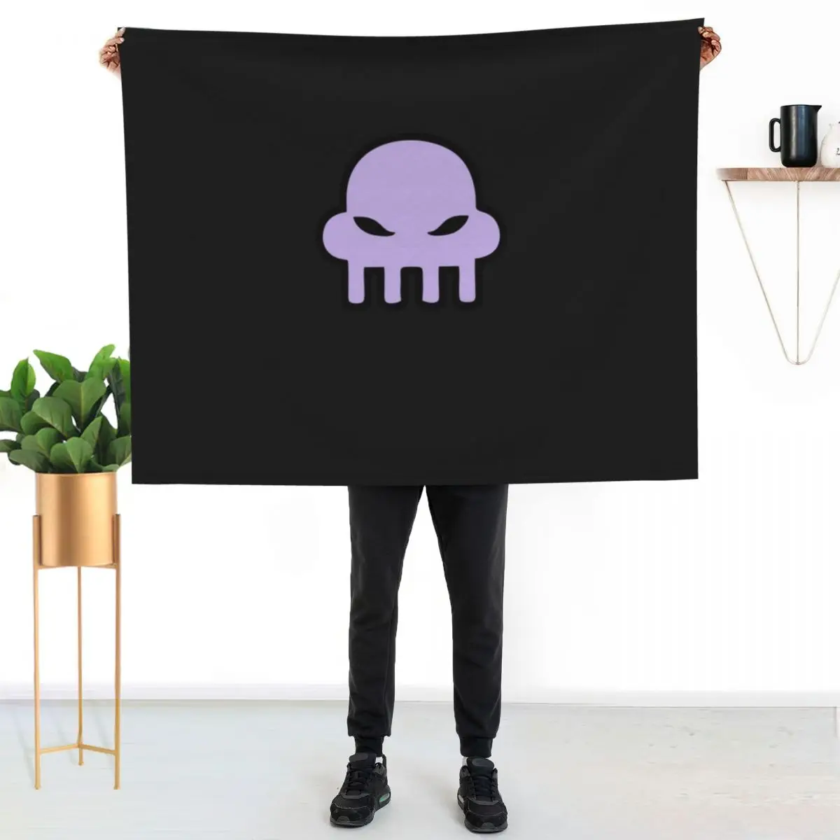 

HOMESTUCK Rose Lalonde Classic T-Shirt Throw Blanket Cozy Napping Blanket Gift for Mom Dad