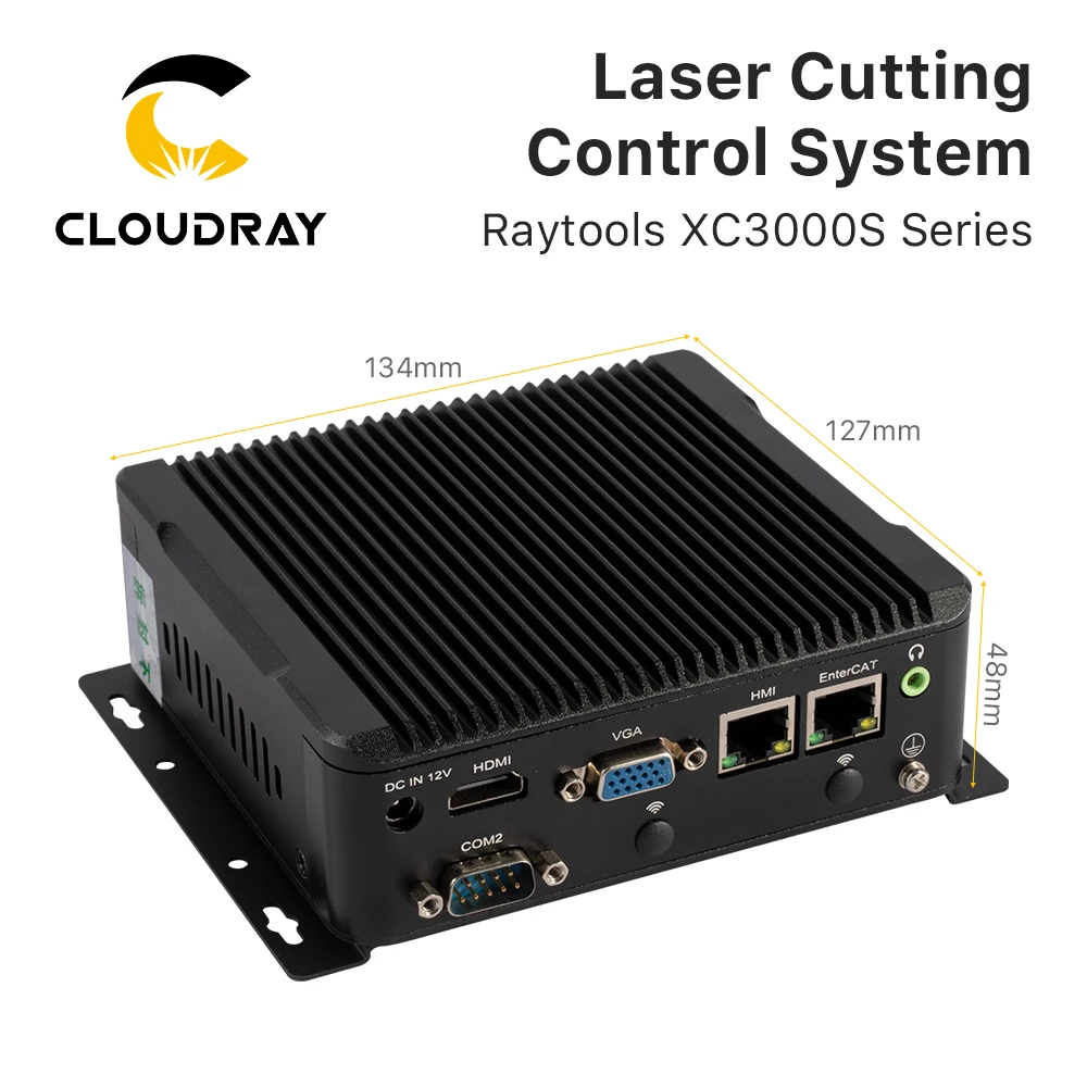 Cloudray Laser Cutting System Raytools XC3000S Series Pulse/EtherCAT Laser Cutting Machine Control System for Metal Cutting