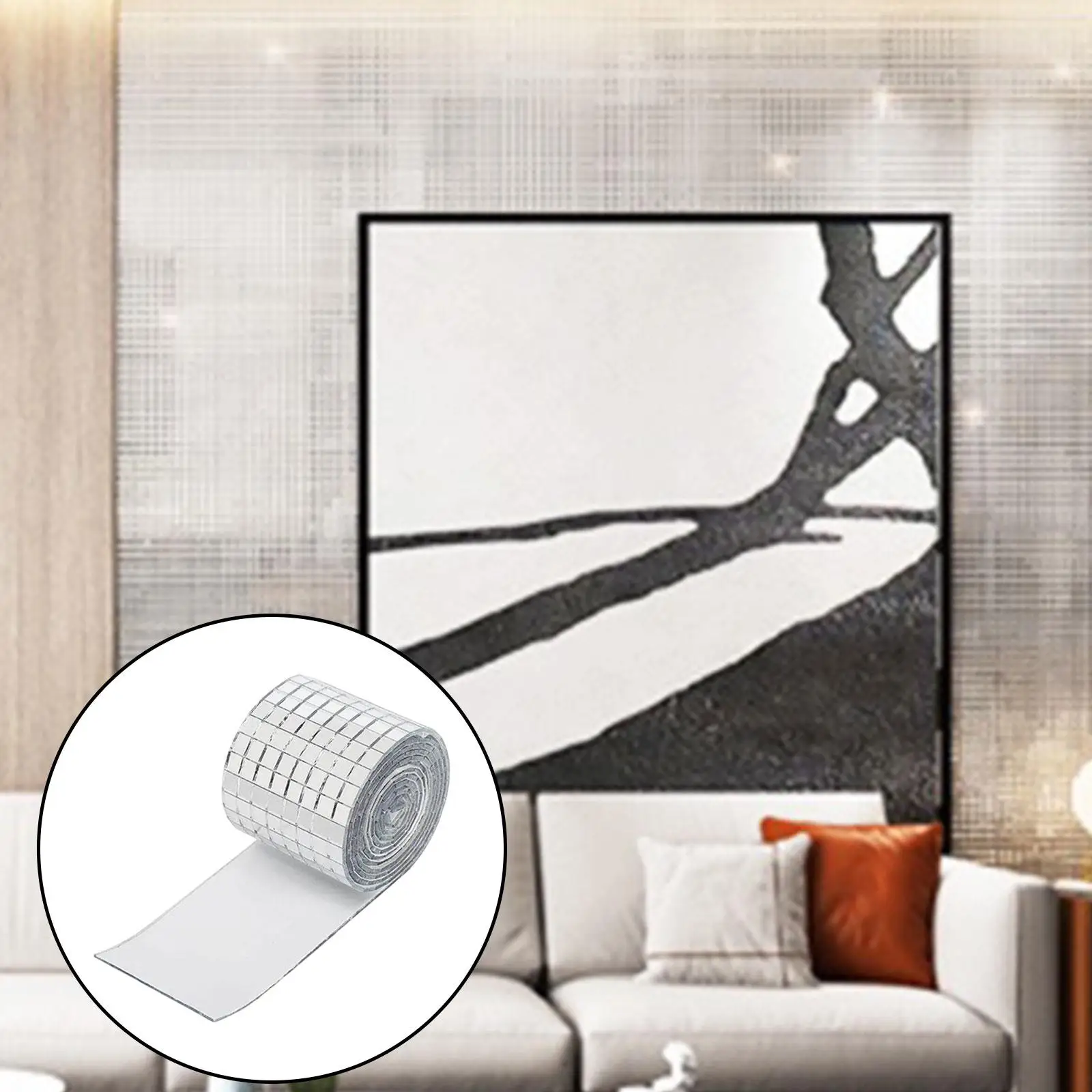 Mirror Mosaic Tiles Bulk Mini Disco Ball Mirror Tiles for Photo Frame Disco Ball
