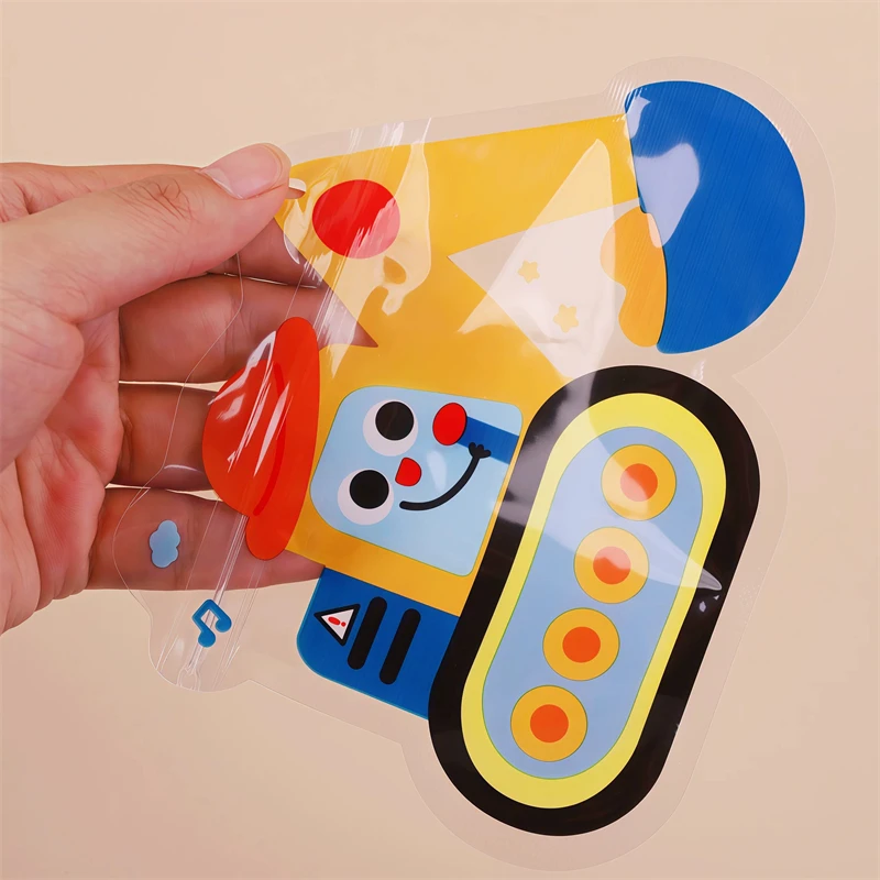 TETP 100Pcs Cartoon Excavator Engineering Car Shape Ziplock Bags for Kids Toy Candy Snack Gift Packaging Self Sealing Pouch