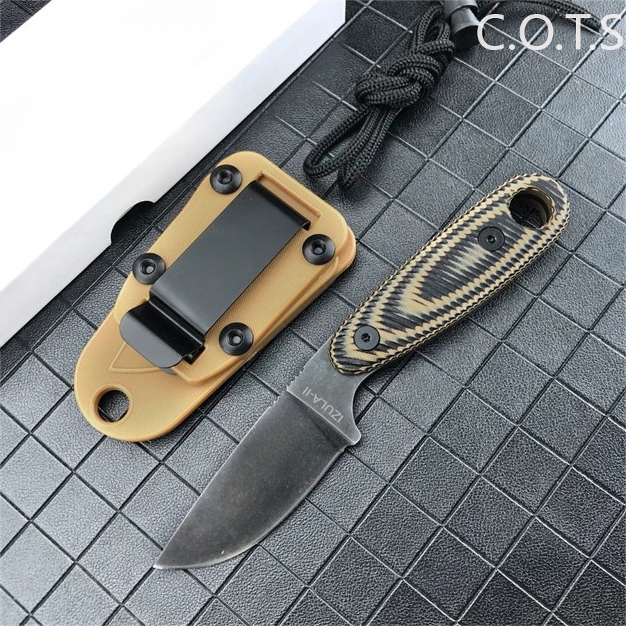 

Нож Izula Straight Knife с рукоятью G10 и лезвием D2 для активного отдыха, кемпинга, охоты, выживания, многофункциональный инструмент