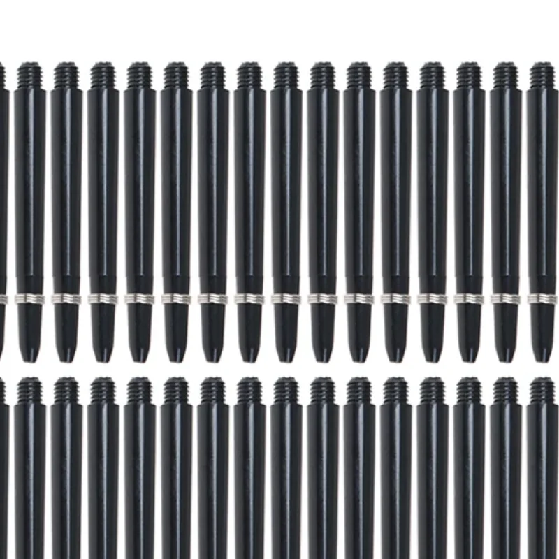 

50pcs 48mm Nylon Dart Shafts 2BA Screw Thread Darts Rod Stem+Protection Ring