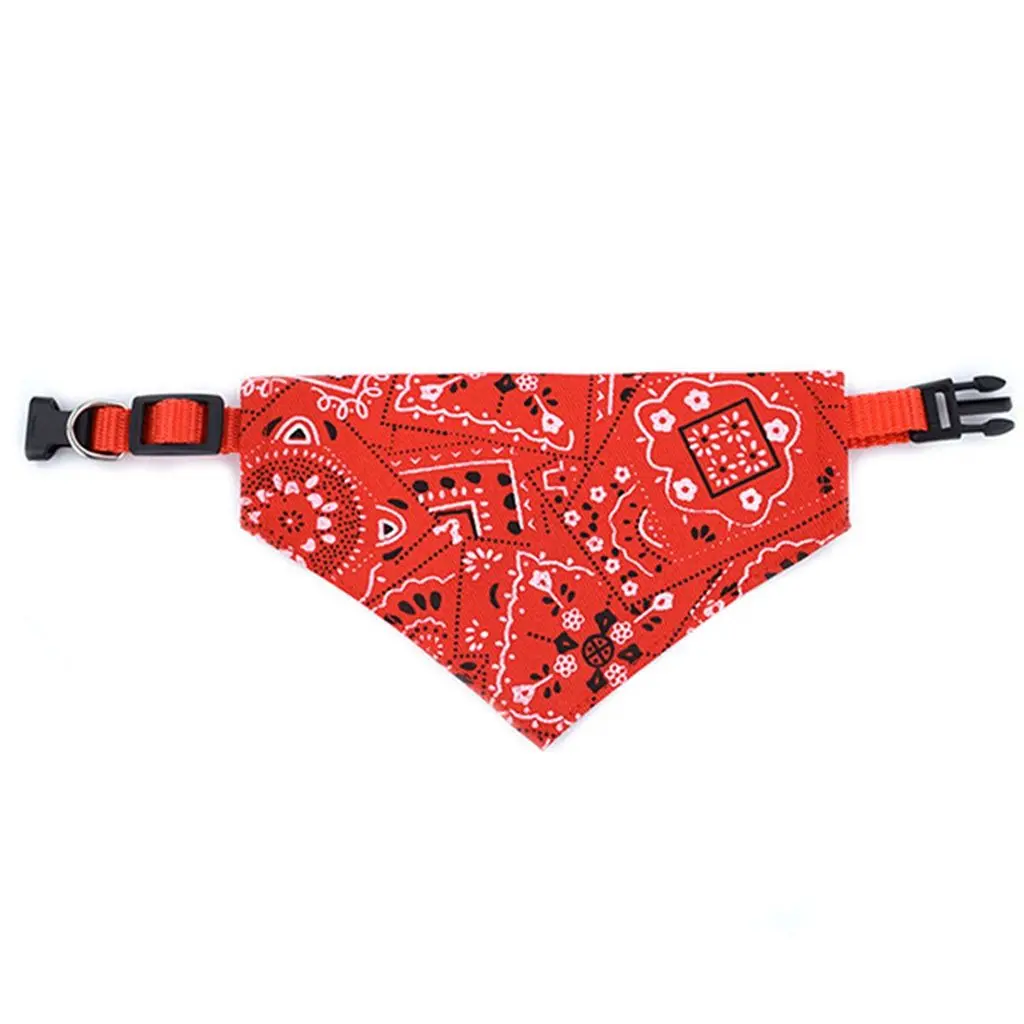 

1 pcs For Small,Middle,Large Dog Adjustable Plaid Dog Neckerchief Dogs Bandana Pet Accessories Pet Triangle Towel Cats Scarf