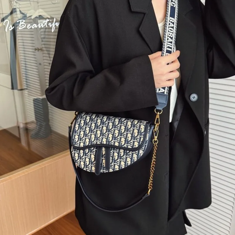 

Сумка PremiumUnderarm с пресбиопической печатью, модная и простая, идеально подходящая для покупок и путешествий, большой вместимости