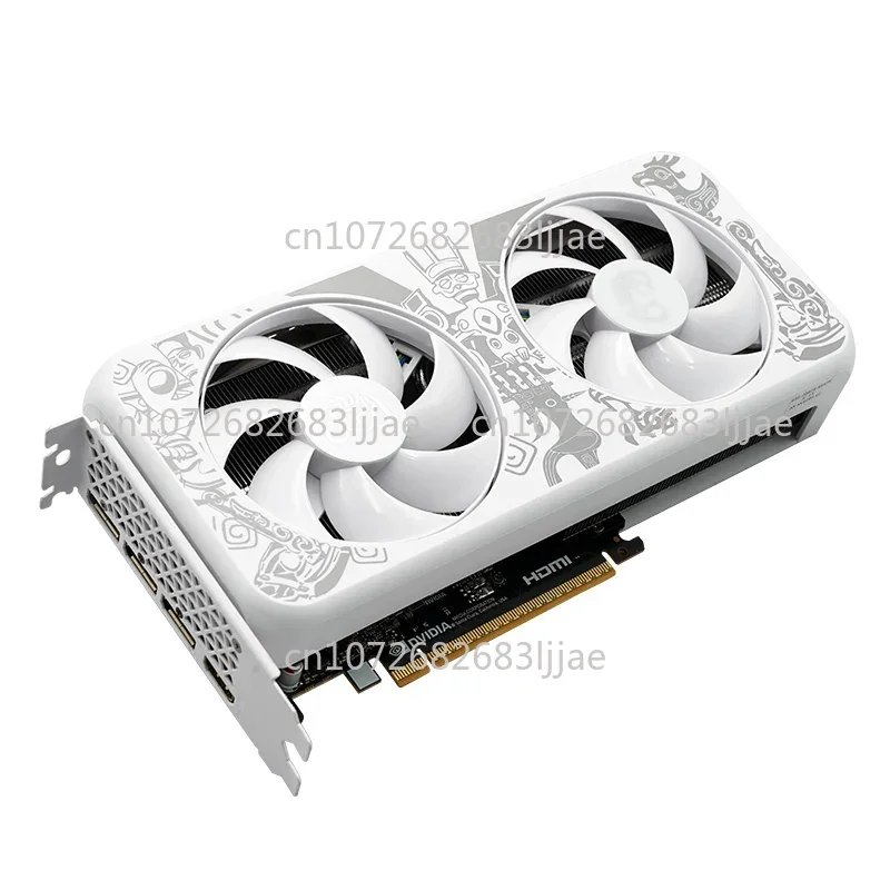RTX5060 8G White Desktop Computer Live Game Independent Graphics Card