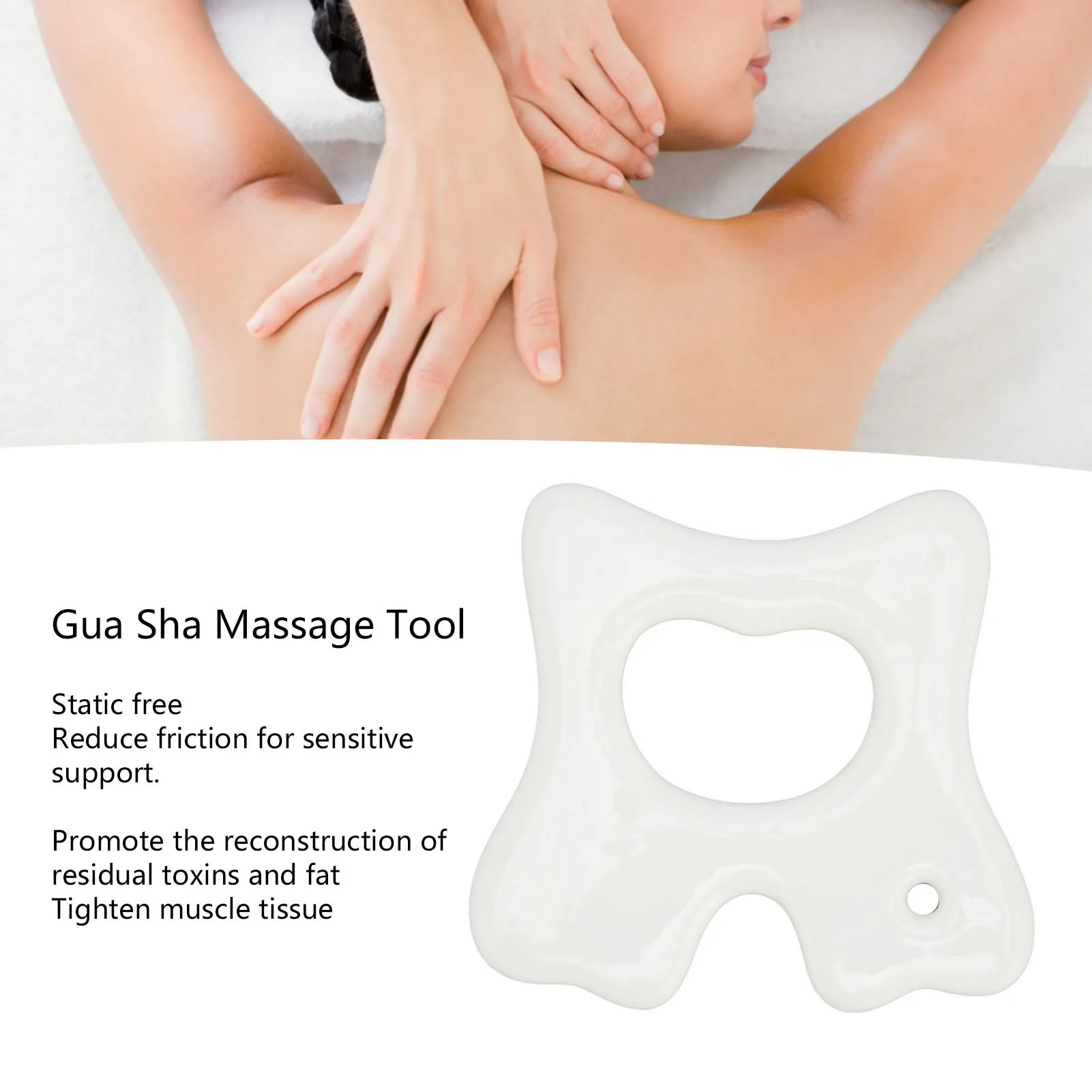 

Инструмент для массажа Гуа Ша Керамический скребковый массажный инструмент для спины, шеи, лица, ног, расслабления мышц, массажный инструмент Гуаша, инструмент для скребков