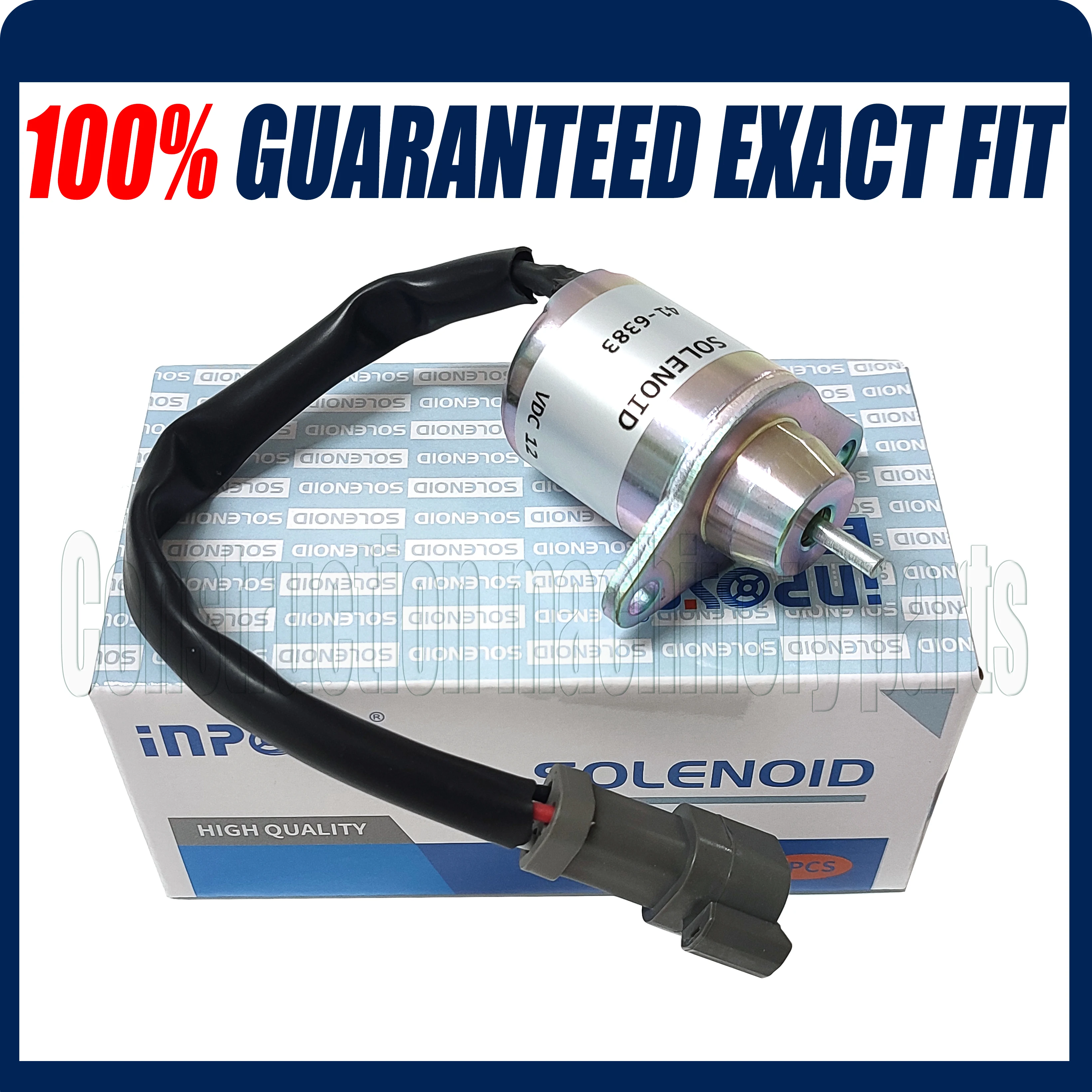 Stop Shut Off Solenoid TK 41-6383 TK 41-4306 For Yanmar Engine Replaces Thermo King 12V