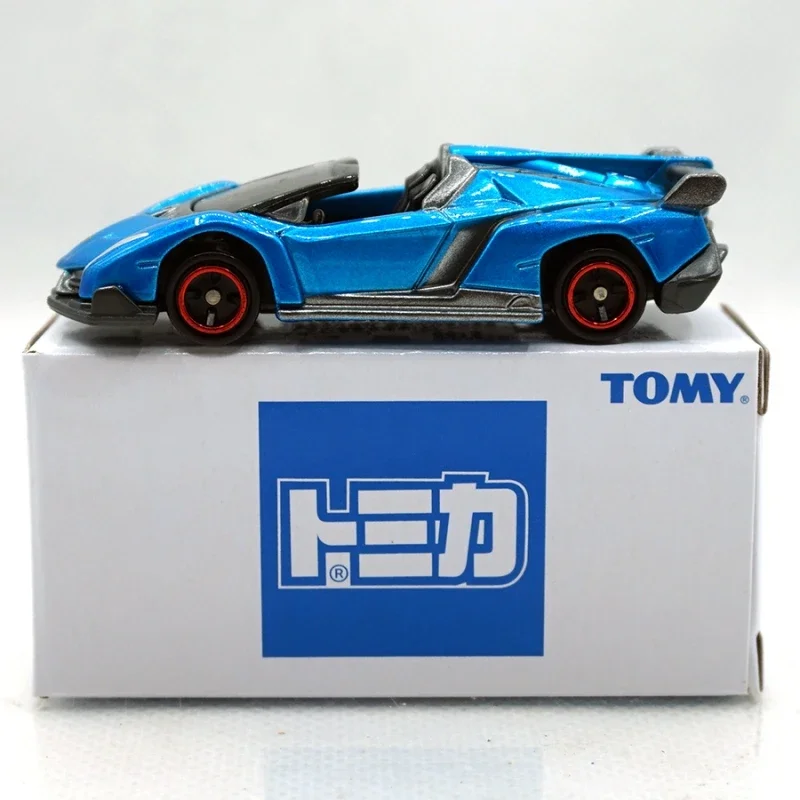 

Takara Tomy Tomica Lamborghini Special Note Veneno Roadster Convertible Alloy Model Car, Decorative Room Gift for Children