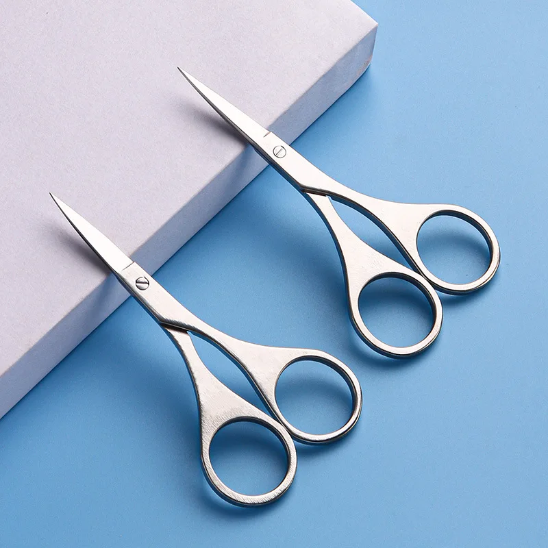 

Stainless Steel Double eyelid patch Scissors Non Fading Nail Enhancement Dead Skin Scissors Sharp Durable Nail Repair Tools