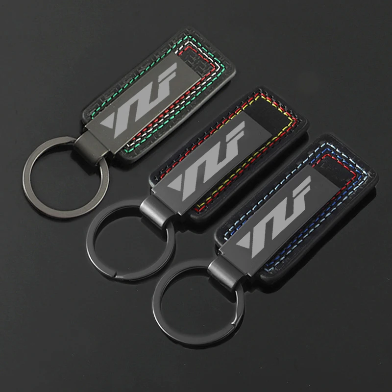 Car Styling Keyring Gift Key Chains Buckle for Yamaha YZF R3 R25 R6 R1 R125 250 2024 2023 Universal Keychain Pendant Accessories