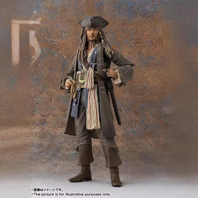 Pirates Of The Caribbean 5 Jack Sparrow Johnny Depp Dead Men Tell No Tales Articulated Boxed Action Figure For Adult Collectors - view 5