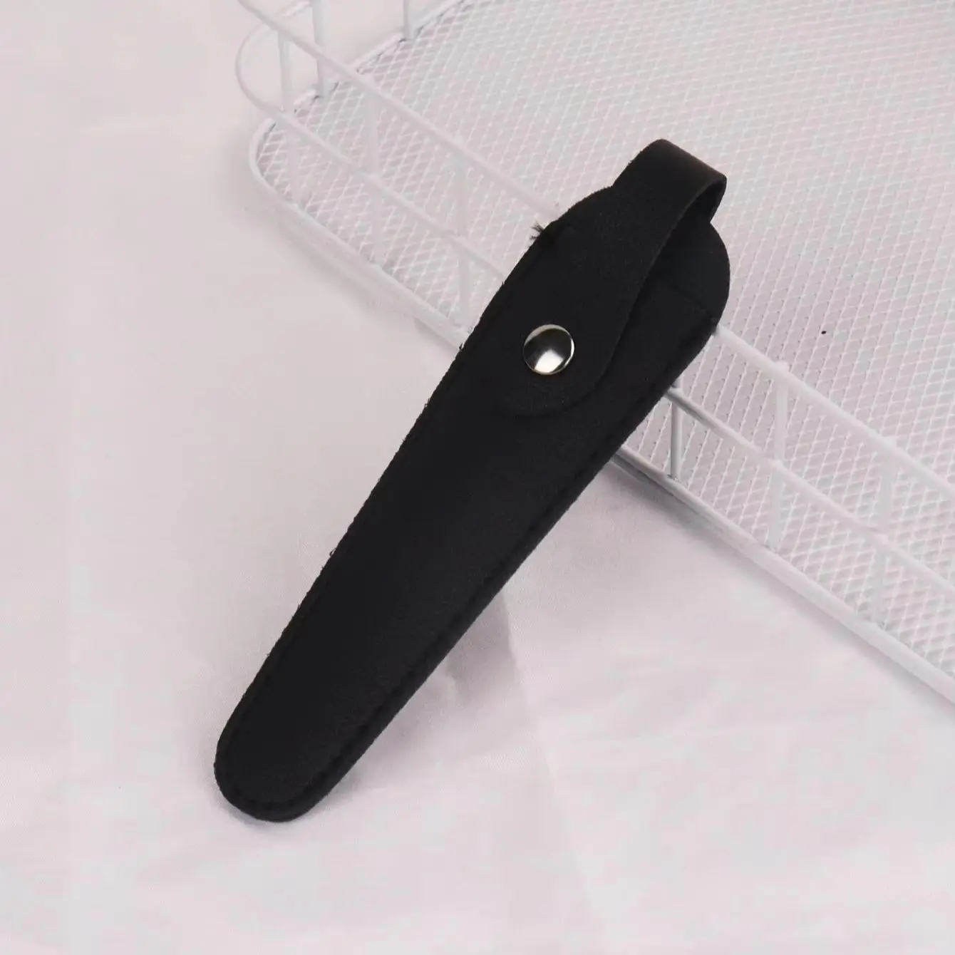 

Защитный чехол для ножниц для салона волос, материал из искусственной кожи, портативная защитная сумка для косметических инструментов для аксессуаров для волос