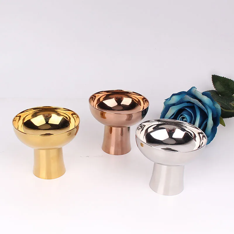 Round stainless steel snack fruit plate, flavor plate, jam plate, sugar cup, dessert, ice cream bowl, cheese butter cup, dessert