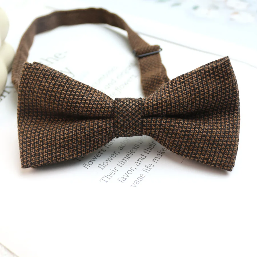 Papillon casual in tinta unita Papillon semplice ed elegante Papillon classico con motivo a quadretti Papillon decorativo formale per feste casual