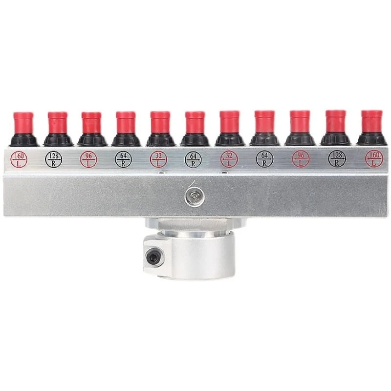 For Woodworking Machinery 11 Holes 32 Pitch Multi-axis Drill, Drill Bit, Drill Row Drill Connector
