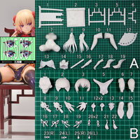 1/7 Original Character Chu Meilan Unpainted Unassambled Resin White Model Kit GK Figure W_5051