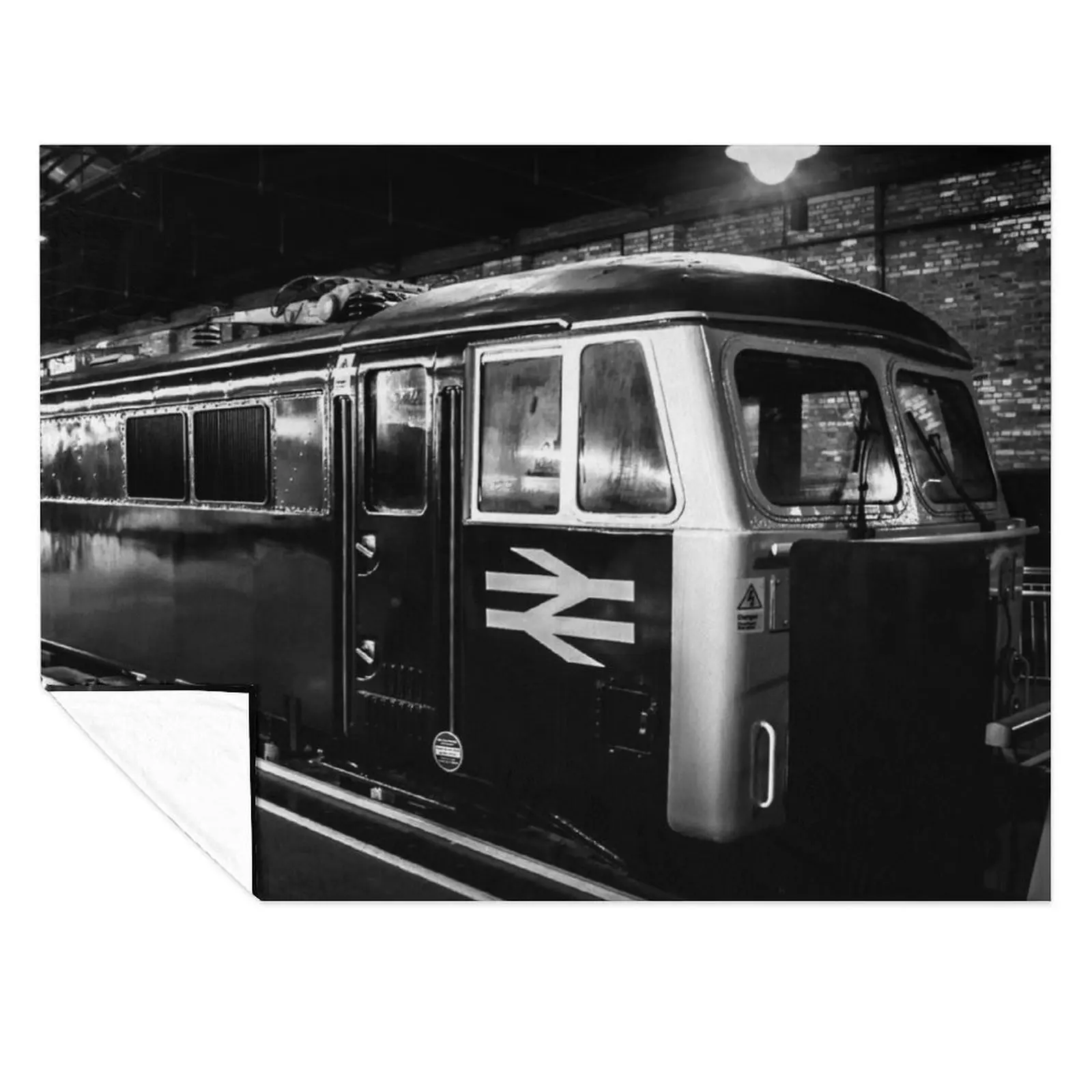 

British Rail Royal Scot Locomotive Throw Blanket Travel Summer Custom Luxury Blankets