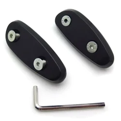 Aftermarket Motorcycle Part Mirror Block Off Base Plates for Suzuki GSXR 600/750/1000 2001-2004 CARBON FIBER