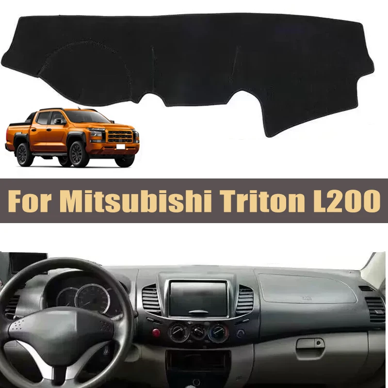 

Car Dashboard Cover Sun Shade Mats Avoid Light Pads Instrument Panel Protective For Mitsubishi Triton L200 Car Accessories