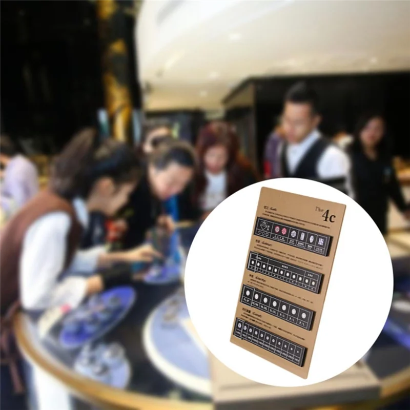 

Лидер продаж-алмазная оценочная доска 4C, дисплейная доска, ювелирный инструмент, идентификационный инструмент, обучающий реквизит для образовательной классификации