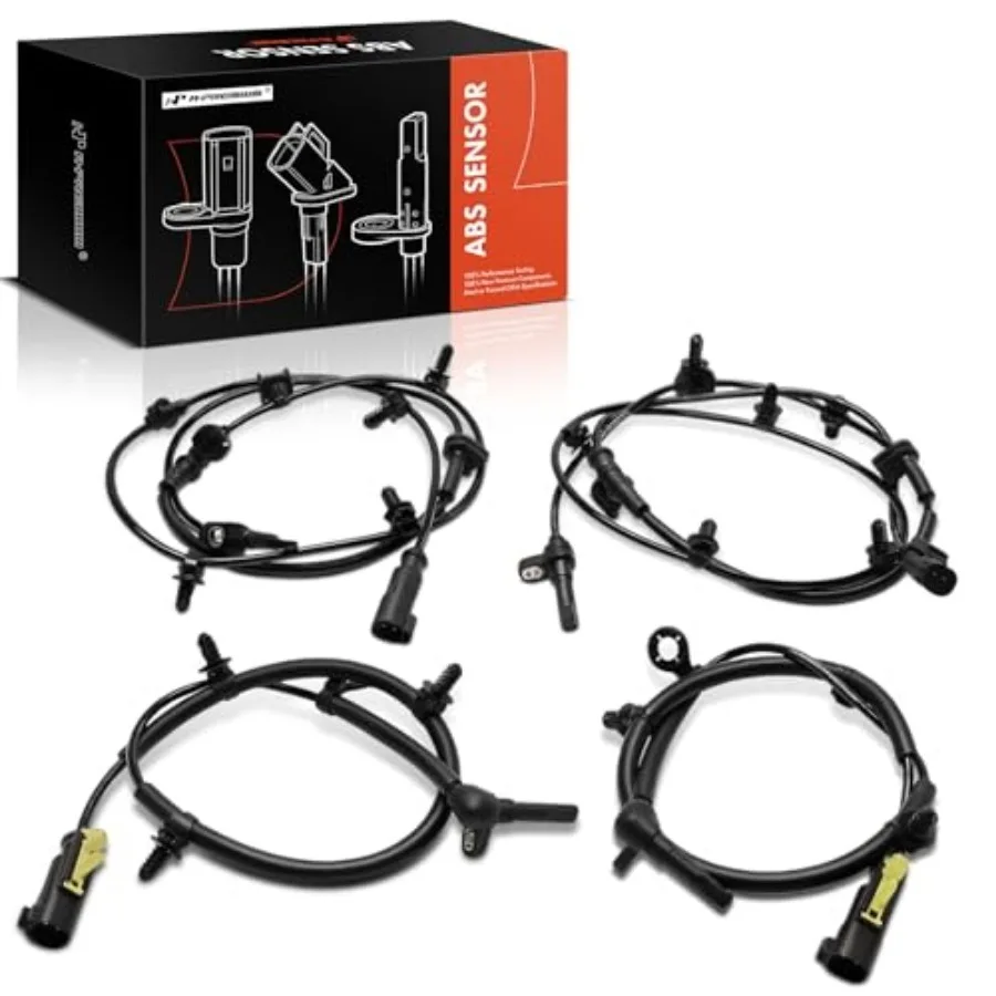 

4PCS Front and Rear ABS Wheel Speed Sensor Compatible with Chevrolet GMC Models - Equinox 2019 Terrain 2019-2020