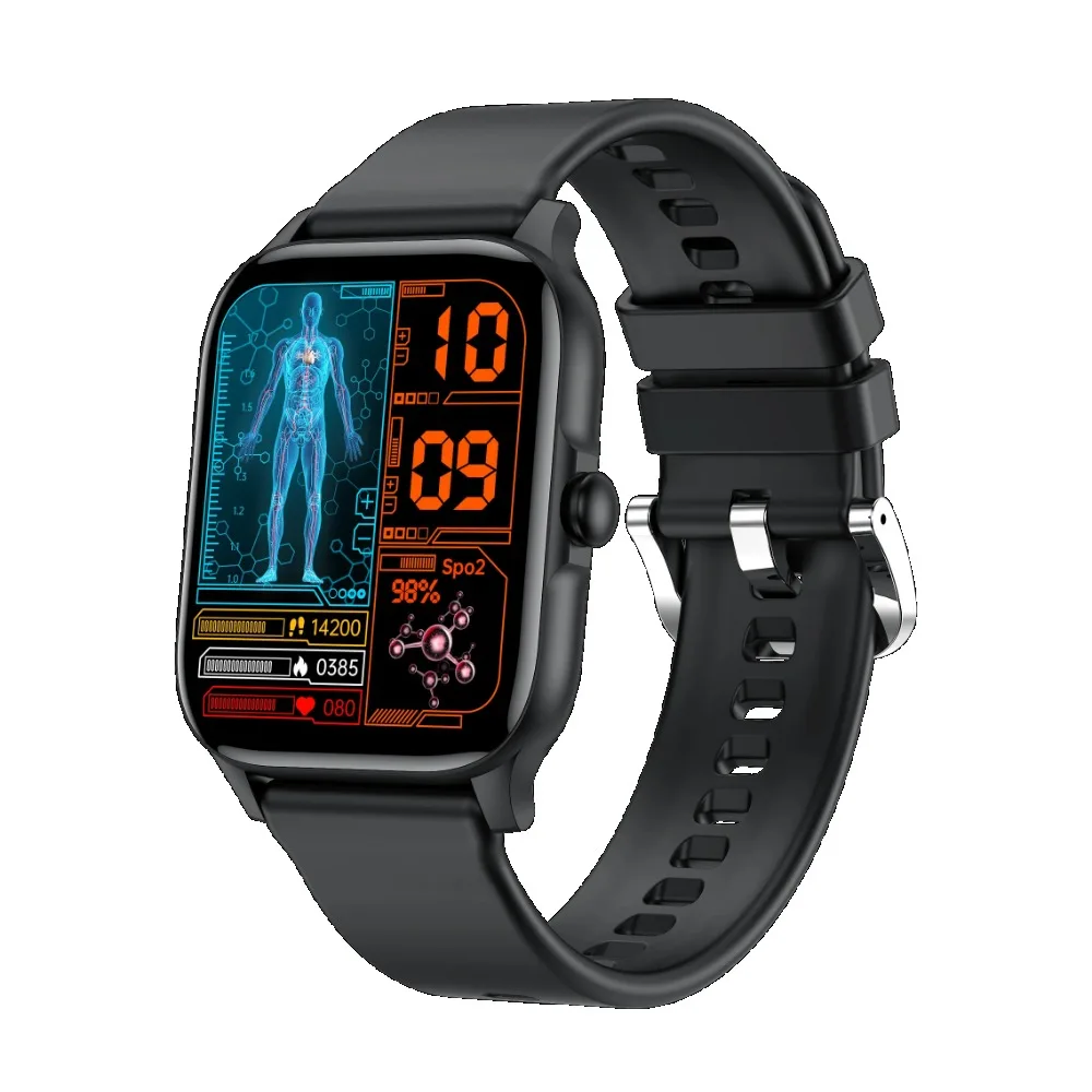 

Curved Smart Watch 1.8'' Fitness Bracelet with Call Function, 24/7 Heart Rate & Health Tracker for Men Women