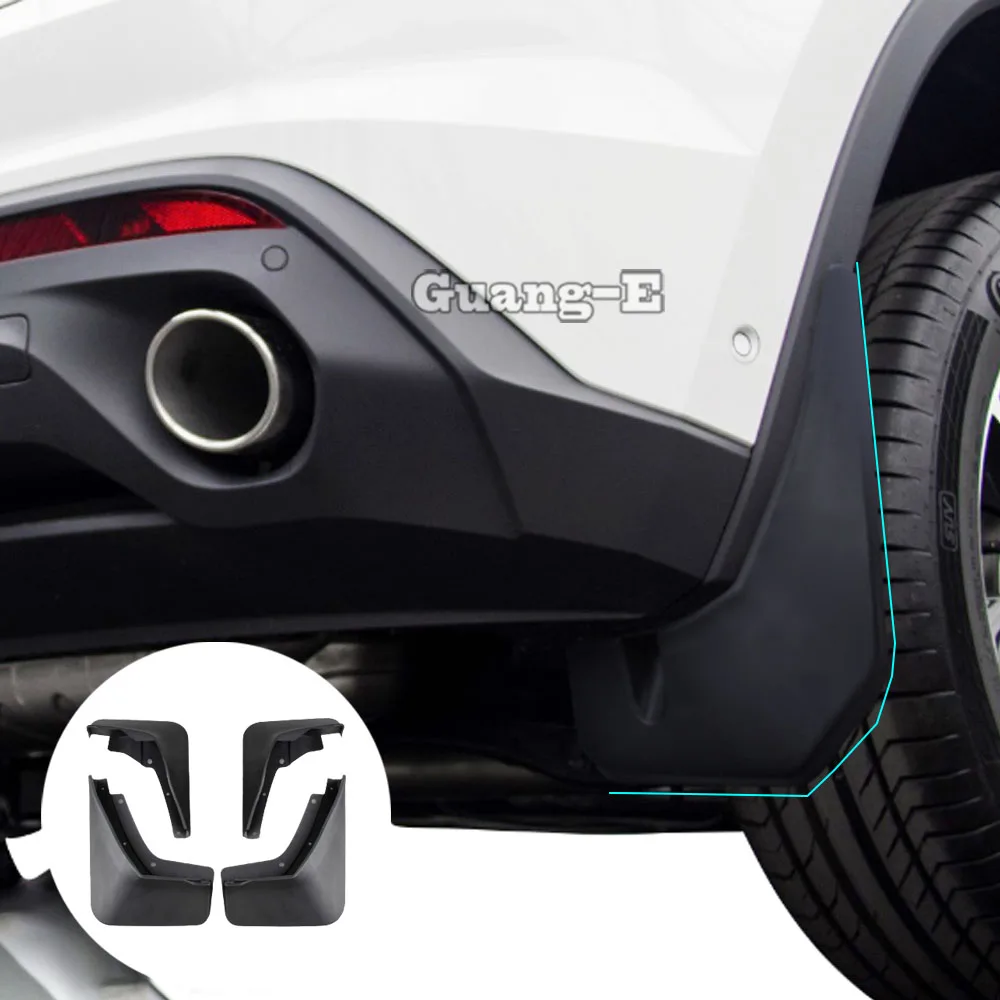 

Body Cover Plastic Fender Soft Mudguard Protect Flap Splash Mud Guard Frame 4PCs For Skoda Kodiaq 2017 2018 2019 2020 2021 2022