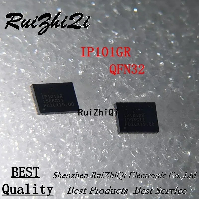 NEW 5PCS/LOT IP101GR IP101 QFN-32 Ethernet transceiver fiber network controller IC