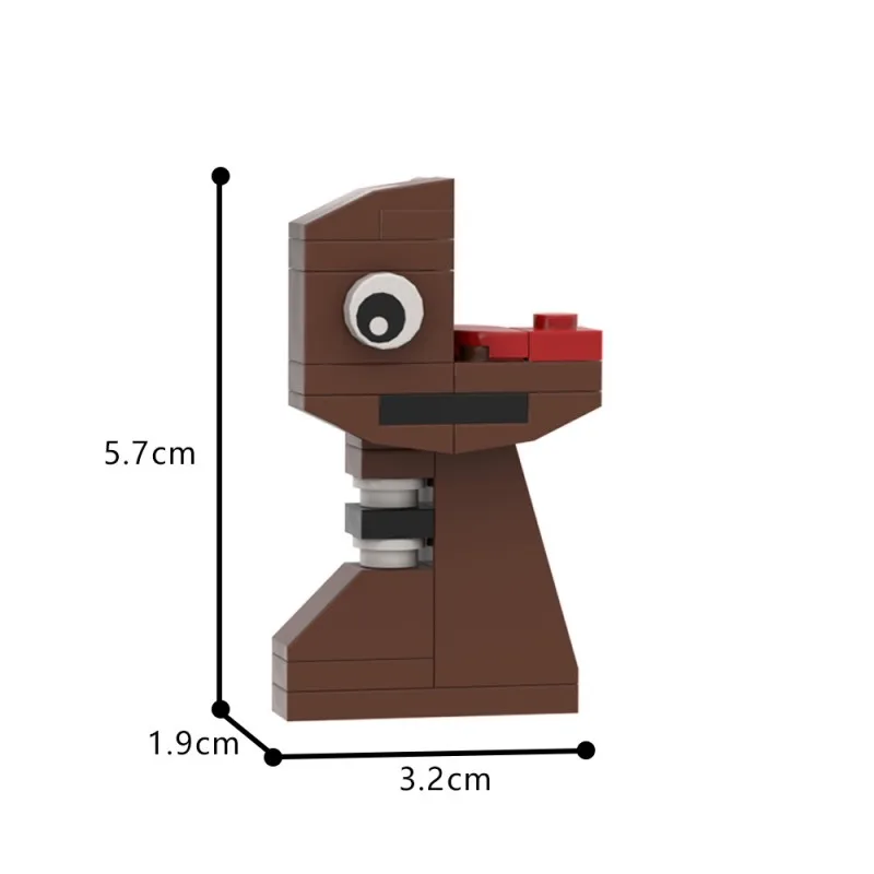 MOC Music Games Incredibox Sprunki Building Blocks Sets Creative Cute Dolls Assembled Bricks Model DIY Toys Christmas Gifts Kid