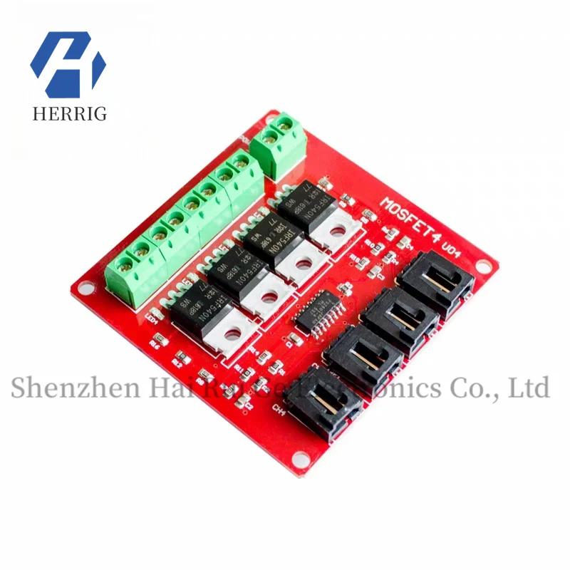 

Electronic Building Blocks 4-Way Switches MOSFET Switches IRF540 Isolated Power Module