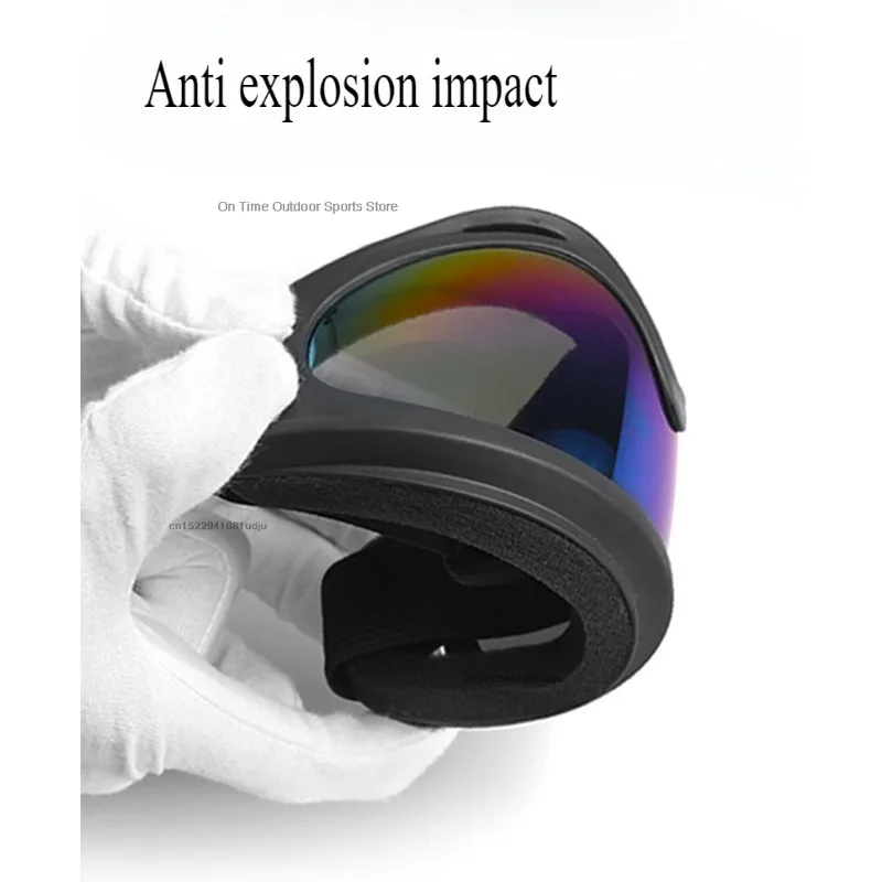 New Outdoor Goggle Prevention Dust Splash Skiing Tactical Glasses Explosion Proof Motorcycle Ski Hike Men Mask Accessories