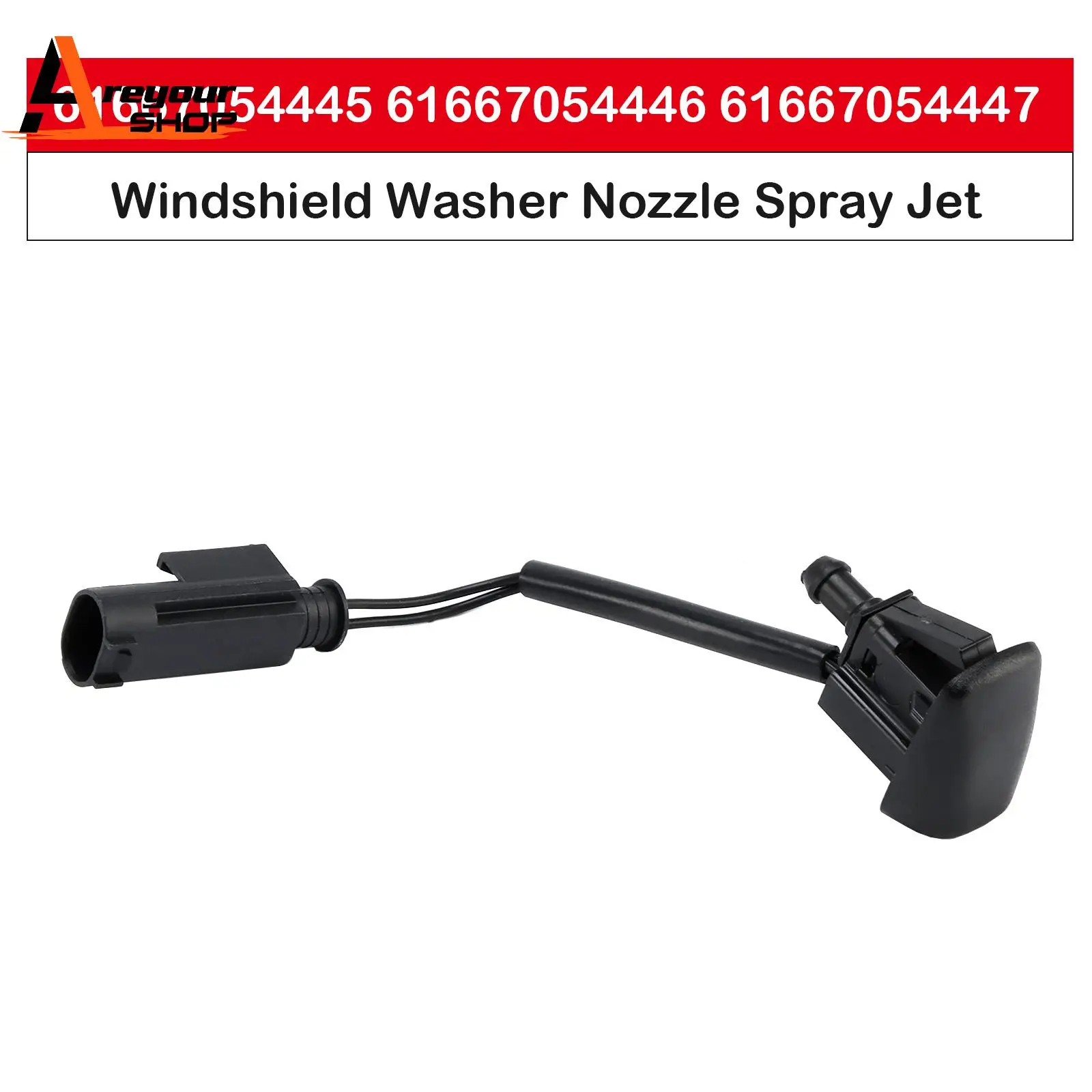 

Форсунка омывателя лобового стекла 61667054445 для BMW E63 E64 645Ci 650i