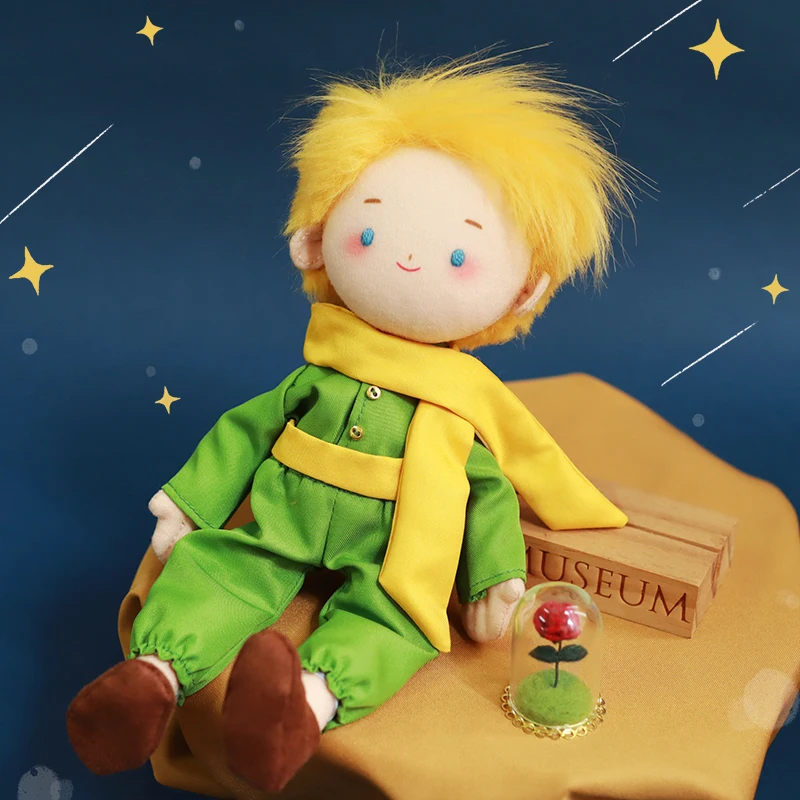 

DIY Little Prince Fox Hand made Fabric Mateials Sewing muppet doll Birthday Present Gift for boyfriend Girls Girlfriend