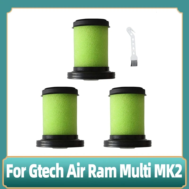 Filters For Gtech Air Ram Multi MK2 Vacuum Cleaner Accessories Replacement Spare Parts Household Cleaning Filter