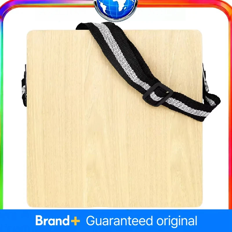 

Дорожный деревянный кахоновый барабан, ручной ударный инструмент, портативный с регулируемым ремешком для детей и взрослых