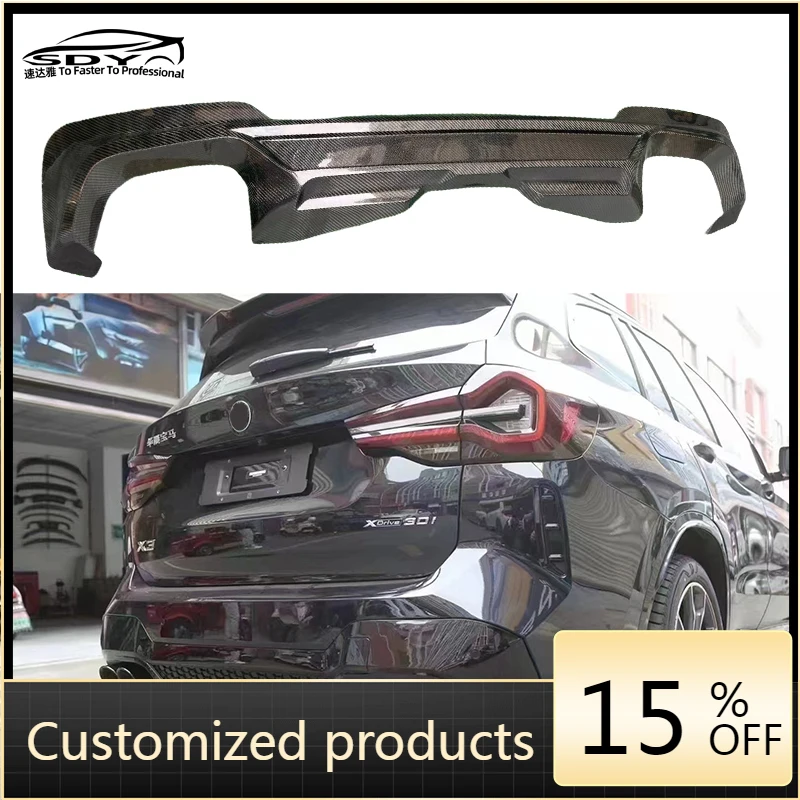 

G01 X3 M Sport High Quality Carbon Fiber Rear Diffuser Rear Bumper Lip for X3 G01 G08
