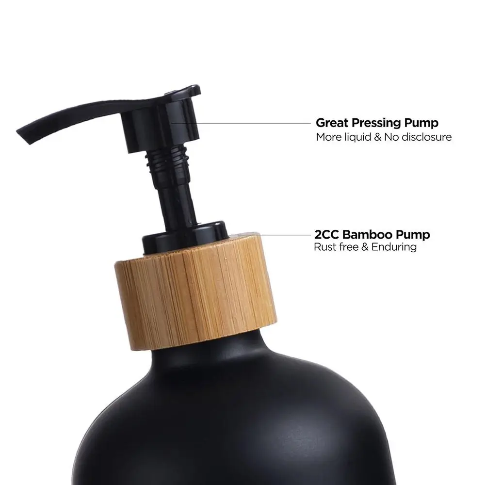 

2Pcs Refillable Hand Dish Soap Dispenser Empty 475ML Soap Dispenser Bottle Rust-Proof Anti-Rust Pump Liquid Empty Container