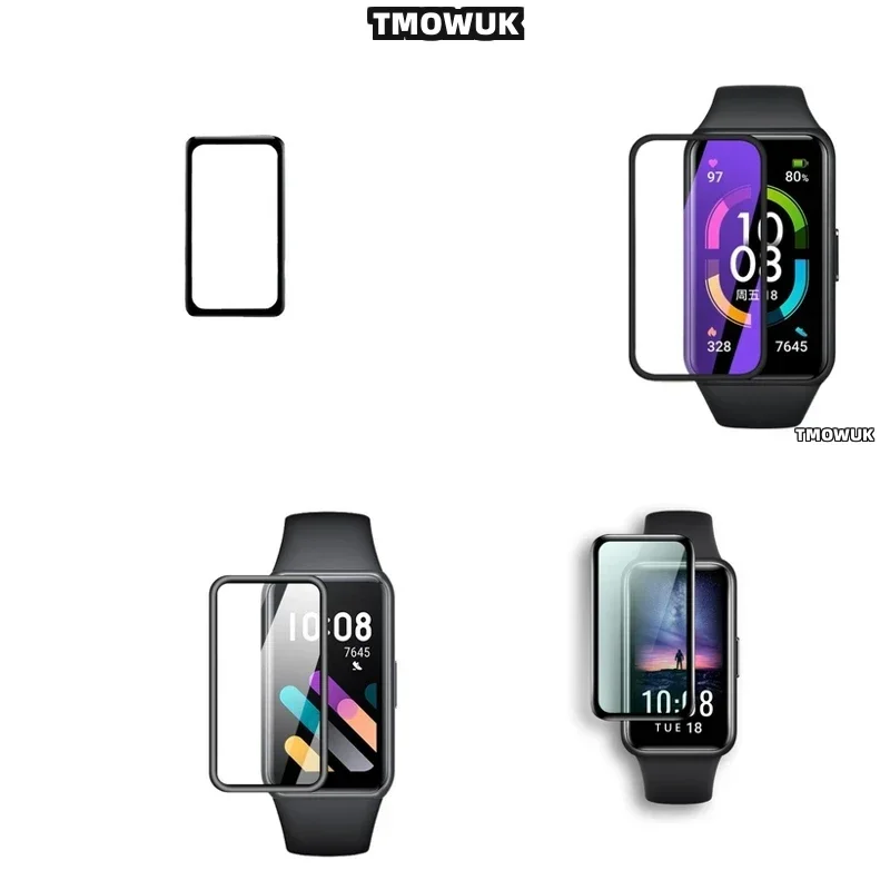 

For Huawei Honor Band 6 7 9 10 Custom Fit 3D Curved Edge Film