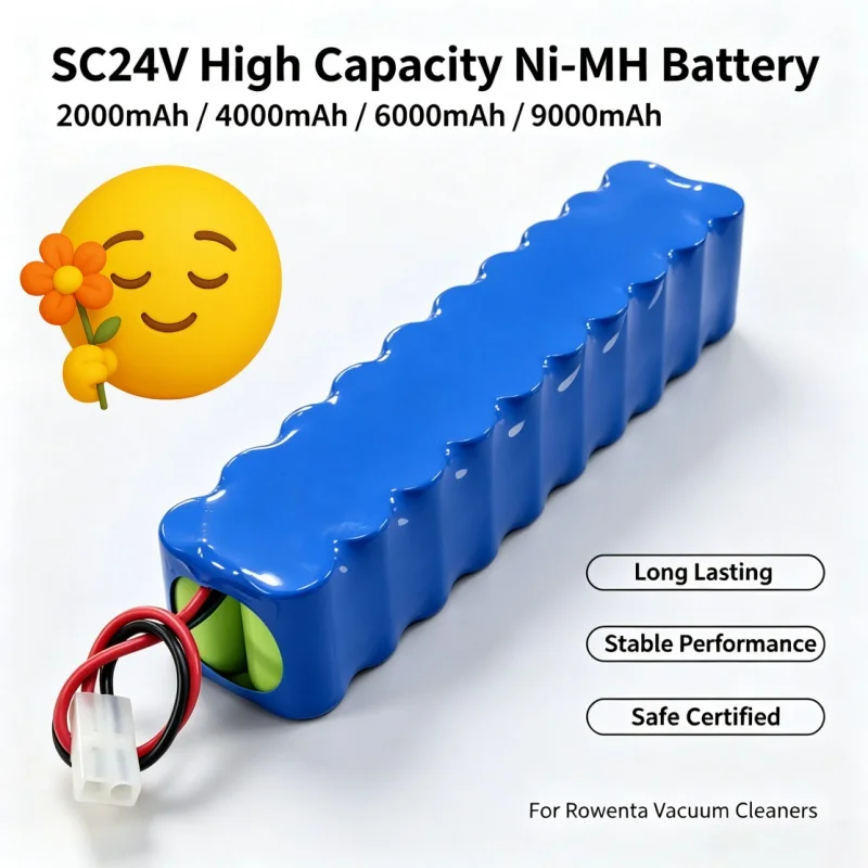 SC 24V 2000‑9000mAh Replacement Rechargeable Battery Fit for RH8771WS RH8770 RH8779 RH877901 rh87501