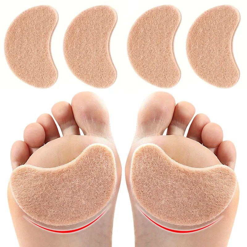 

Anti-Slip Metatarsal Pads,Compression Resistant, Forefoot Comfort Shoe Pads, Forefoot Cushion Inserts for High Heels and Sandals